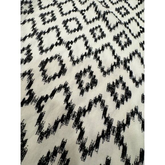 Banana Republic WIde Leg Geometric Print Pants Sz Medium - Picture 5 of 5